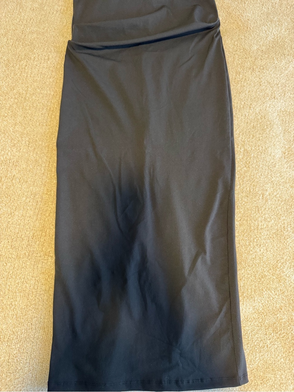 Zara Black Midi Pencil Skirt